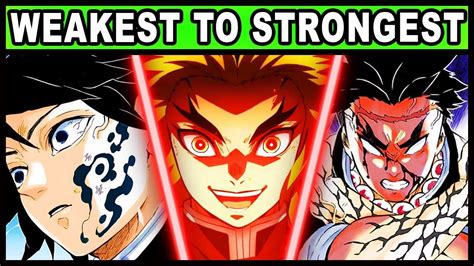 piler demon slayer|Demon Slayer Pillars Ranked From Weakest To Most Powerful